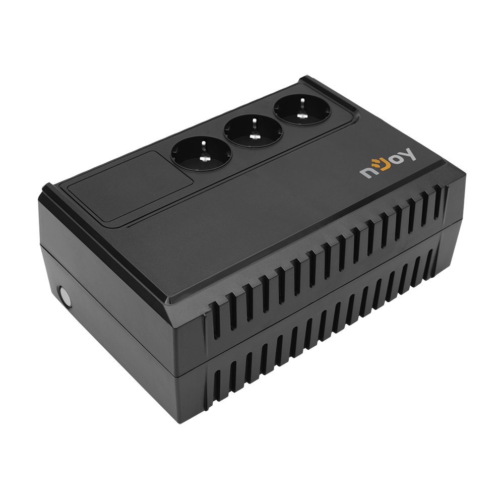 ДБЖ Njoy Renton 650 (UPLI-LI065RE-CG01B) Lin.int., AVR, 3 x евро, пластик