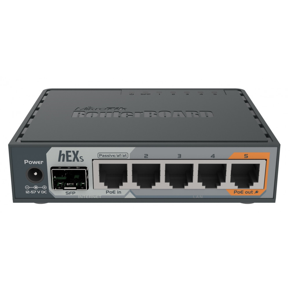 Маршрутизатор MikroTik hEX S (RB760iGS)