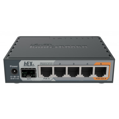 Маршрутизатор MikroTik hEX S (RB760iGS)