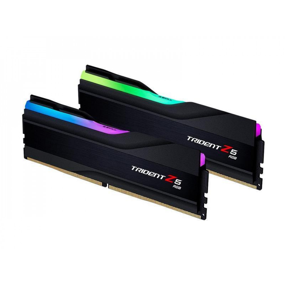 Модуль памяти DDR5 2x16GB/6400 G.Skill Trident Z5 RGB Black (F5-6400J3239G16GX2-TZ5RK)