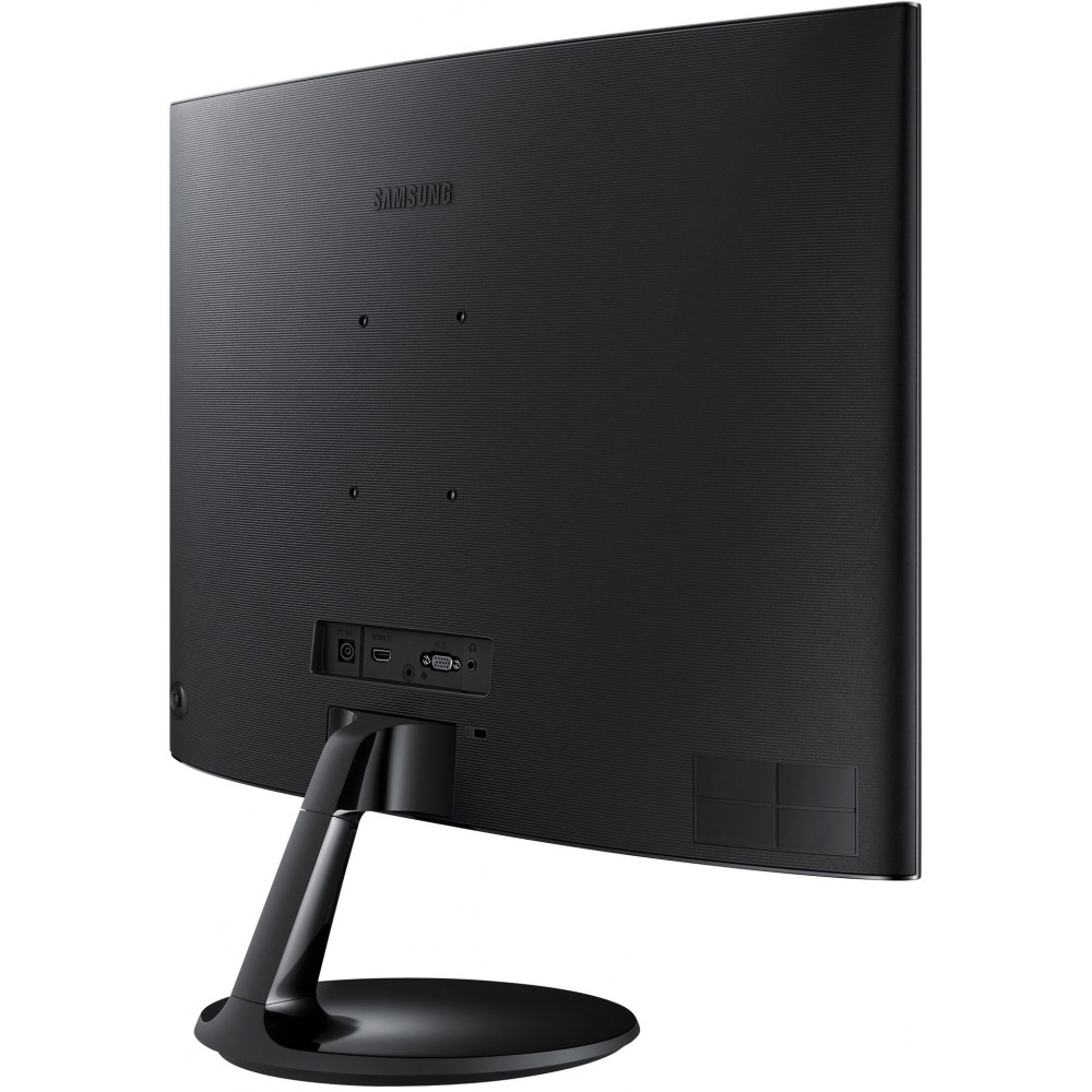 Монiтор Samsung 24" LS24C360 (LS24C360EAIXCI) Curved VA Black