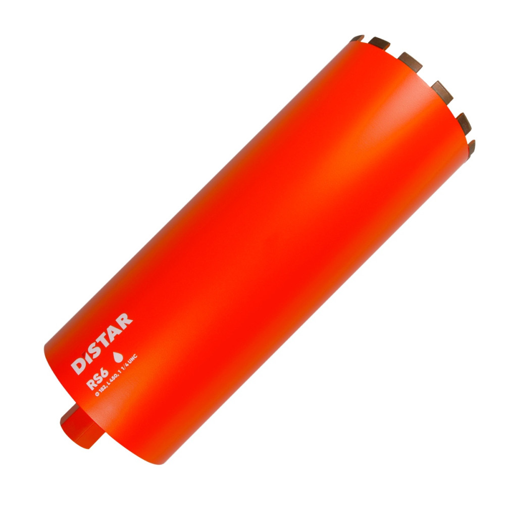 Сверло алмазное DDS-W 182x450-13x1 1/4 UNC DLD 182 RS6 DISTAR