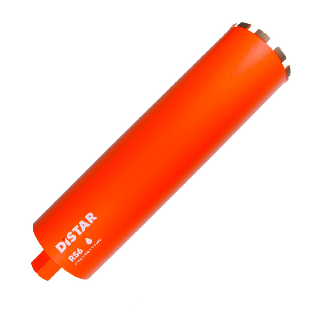 Сверло алмазное DDS-W 132x450-10x1 1/4 UNC DLD 132 RS6 DISTAR