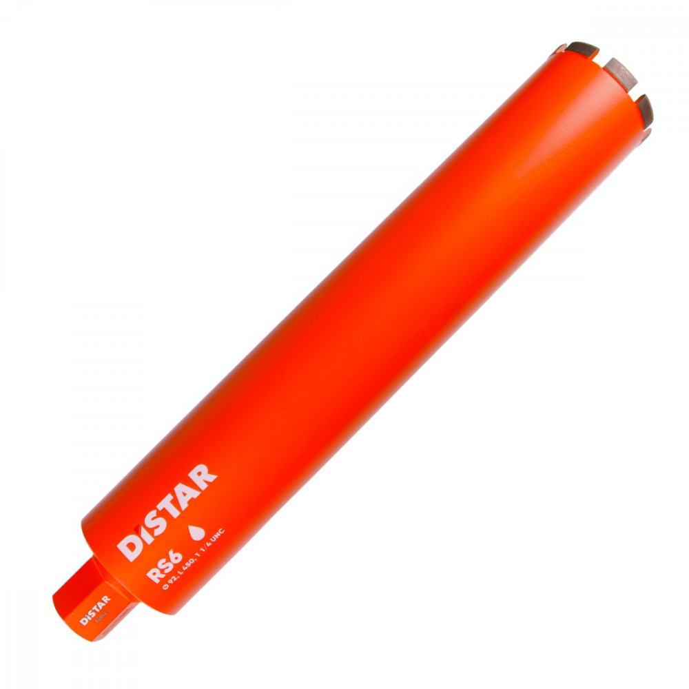 Свердло алмазне DDS-W 092x450-8x1 1/4 UNC DLD 92 RS6 DISTAR