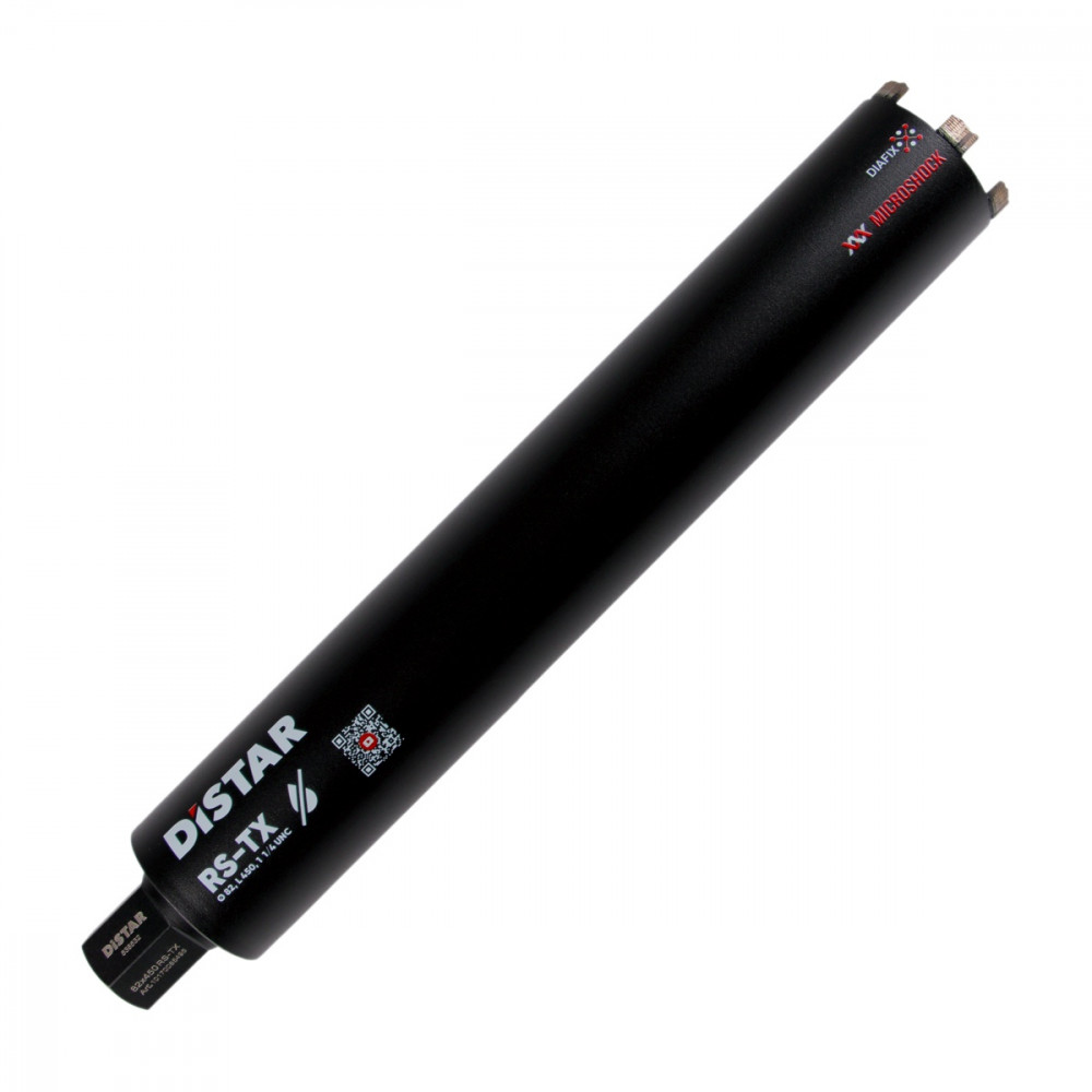 Сверло алмазное DDS-W 082x450-6x1 1/4 UNC DLD 082 RS-TX DISTAR