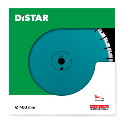 Коло алмазне відрізне 1A1RSS/C3 400x3,5/2,5x15x25,4-(11,5)-28-HIT Technic Advanced DISTAR