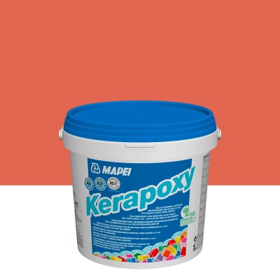 Епоксидний шовний заповнювач (фуга) MAPEI KERAPOXY №145, цегла, 2 кг (4514502)