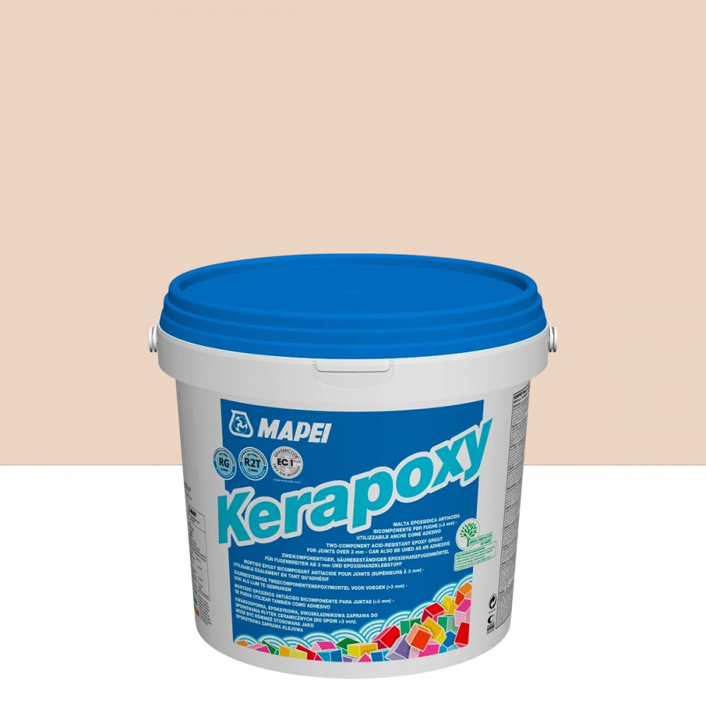 Епоксидний шовний заповнювач (фуга) MAPEI KERAPOXY №130, жасмин, 2 кг (4513002)