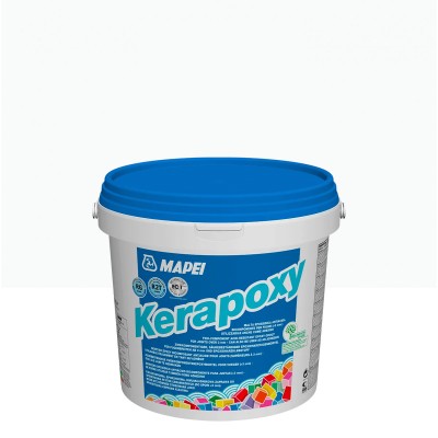 Епоксидний шовний заповнювач (фуга) MAPEI KERAPOXY №100, білий, 2 кг (4510002)