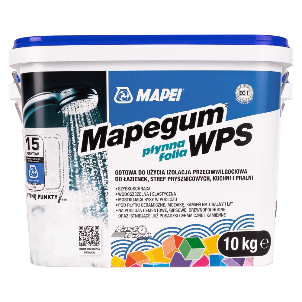 Готова гідроізоляція MAPEI Mapegum WPS, 10 кг (WPS10)