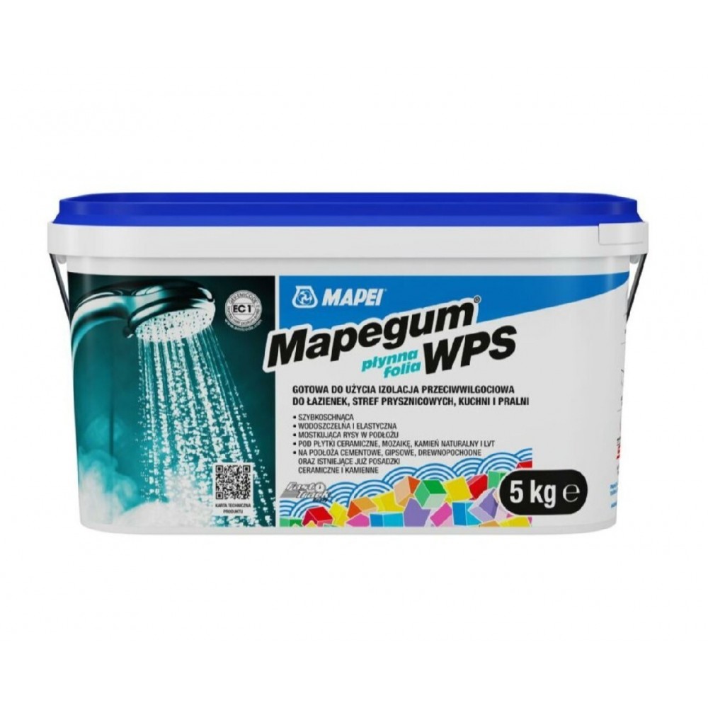Готова гідроізоляція MAPEI Mapegum WPS, 5 кг (WPS05)
