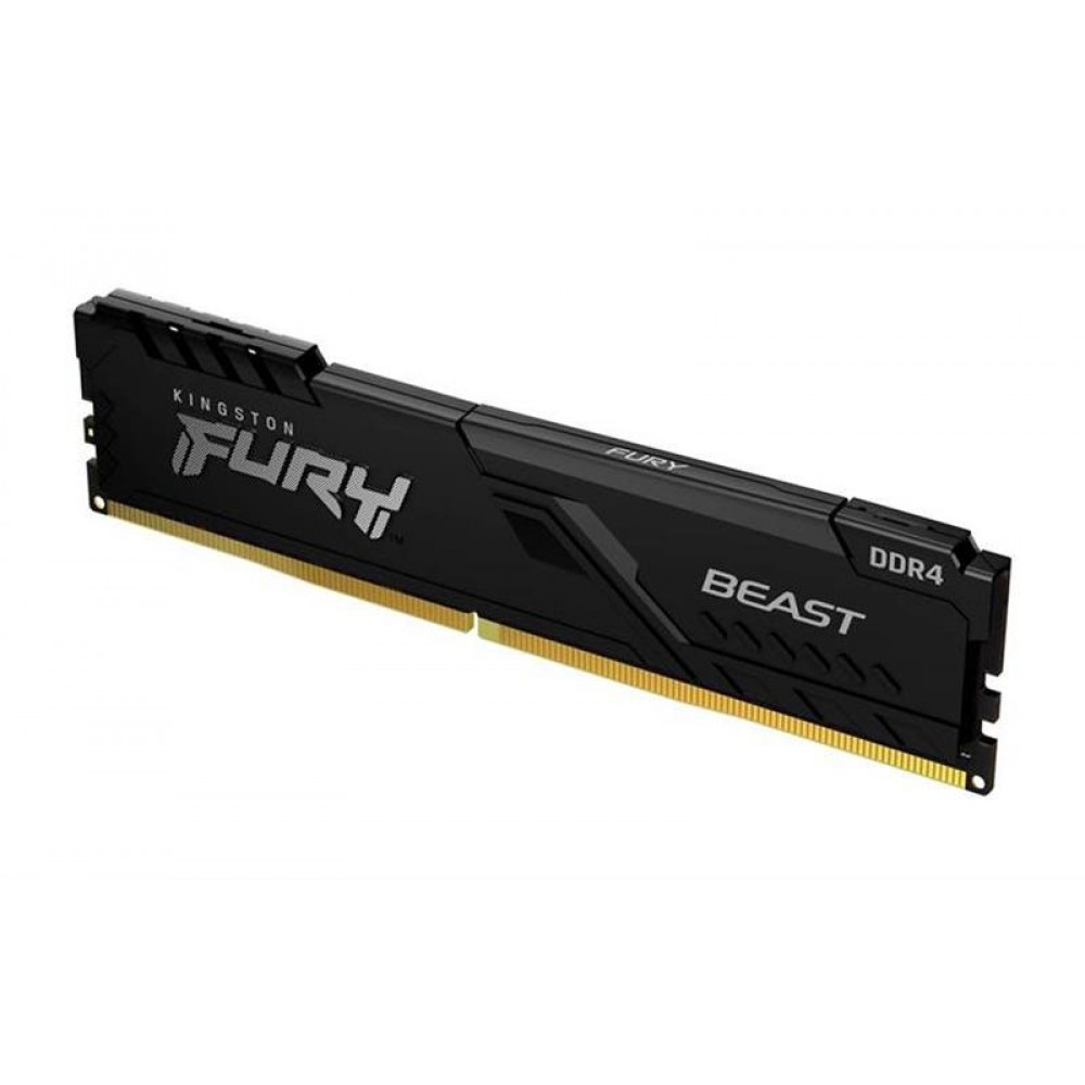 Модуль памяти DDR4 8GB/2666 Kingston Fury Beast Black (KF426C16BB/8)