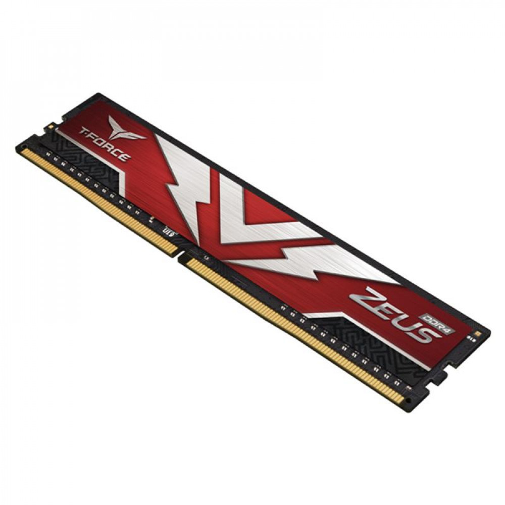 Модуль пам`яті DDR4 16GB/3200 Team T-Force Zeus Red (TTZD416G3200HC2001)