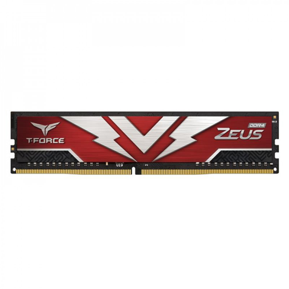 Модуль пам`яті DDR4 16GB/3200 Team T-Force Zeus Red (TTZD416G3200HC2001)