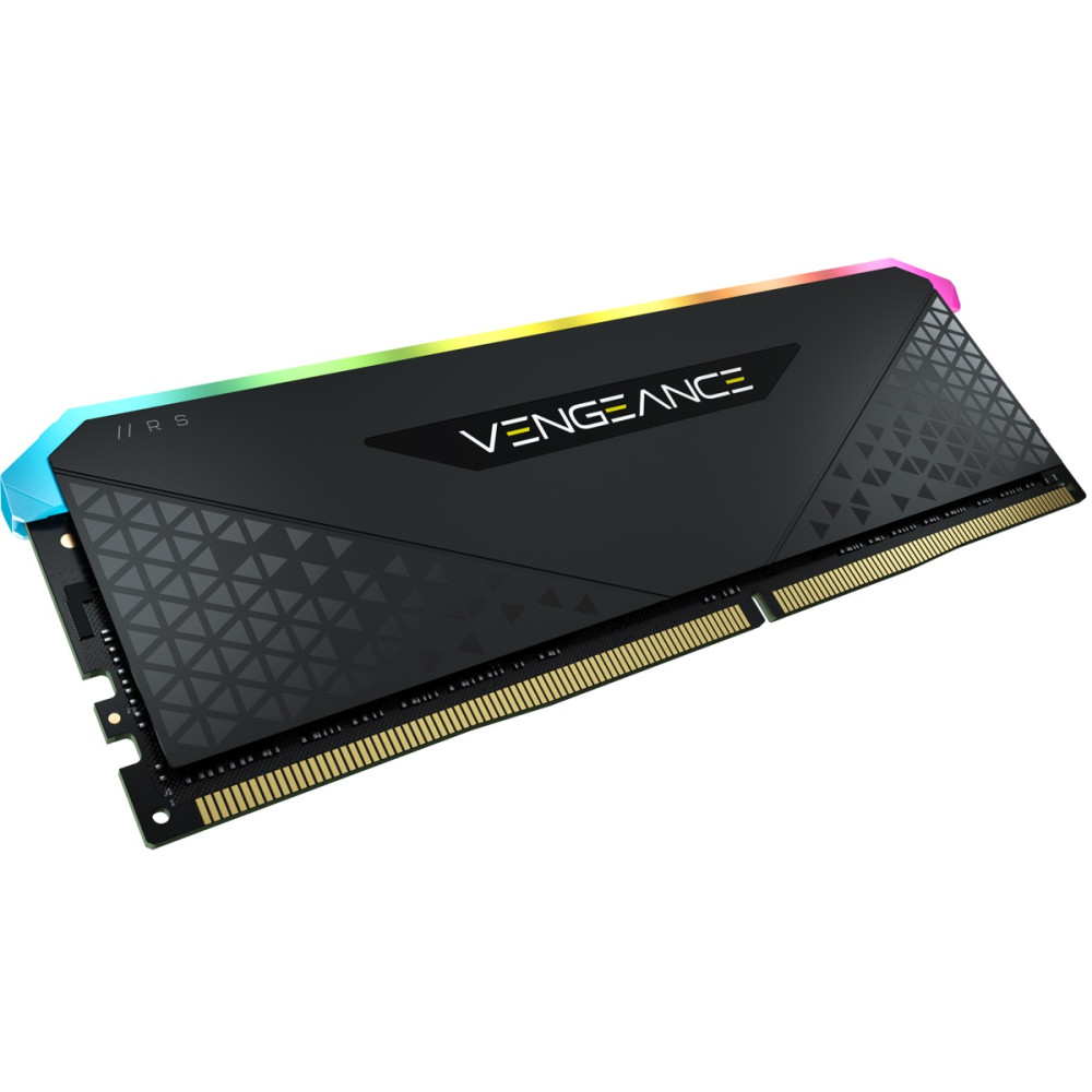 Модуль памяти DDR4 16GB/3600 Corsair Vengeance RGB RS Black (CMG16GX4M1D3600C18)