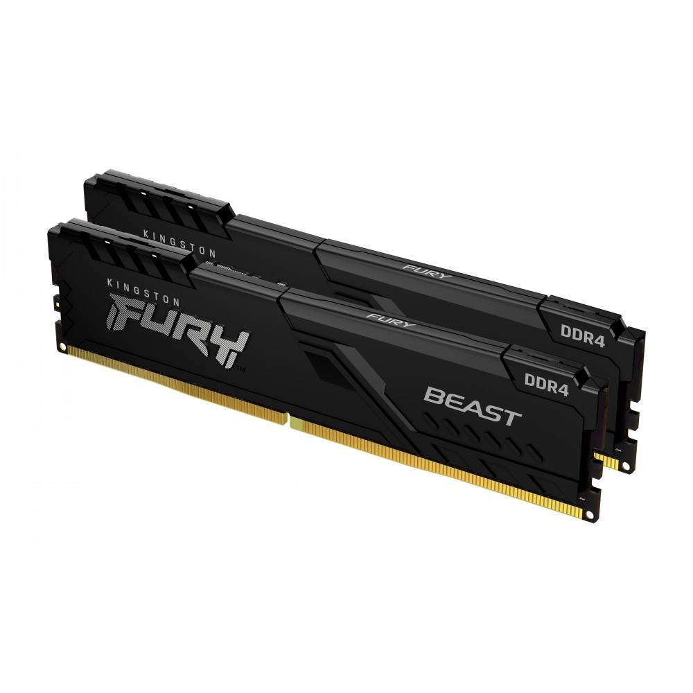 Модуль пам`ятi DDR4 2x16GB/2666 Kingston Fury Beast Black (KF426C16BB1K2/32)