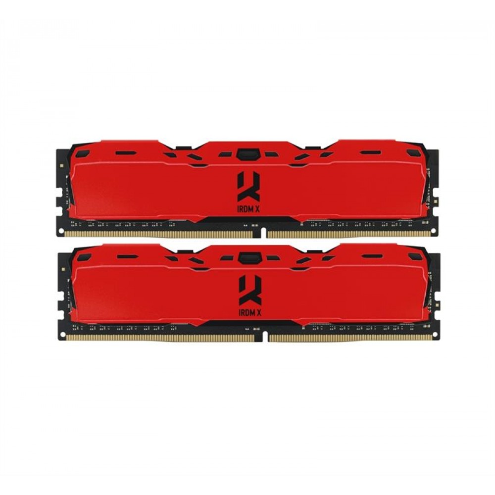 Модуль пам`ятi DDR4 2x8GB/3200 Goodram IRDM X Red (IR-XR3200D464L16SA/16GDC)