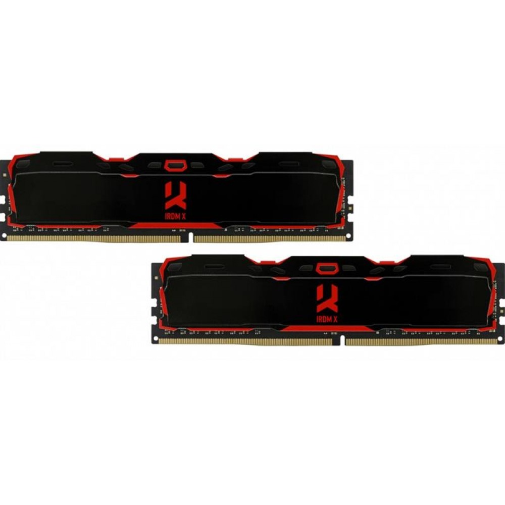 Модуль памяти DDR4 2x8GB/3200 Goodram Iridium X Black (IR-X3200D464L16SA/16GDC)