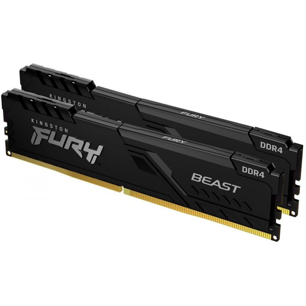 Модуль памяти DDR4 2x16GB/3600 Kingston Fury Beast Black (KF436C18BBK2/32)