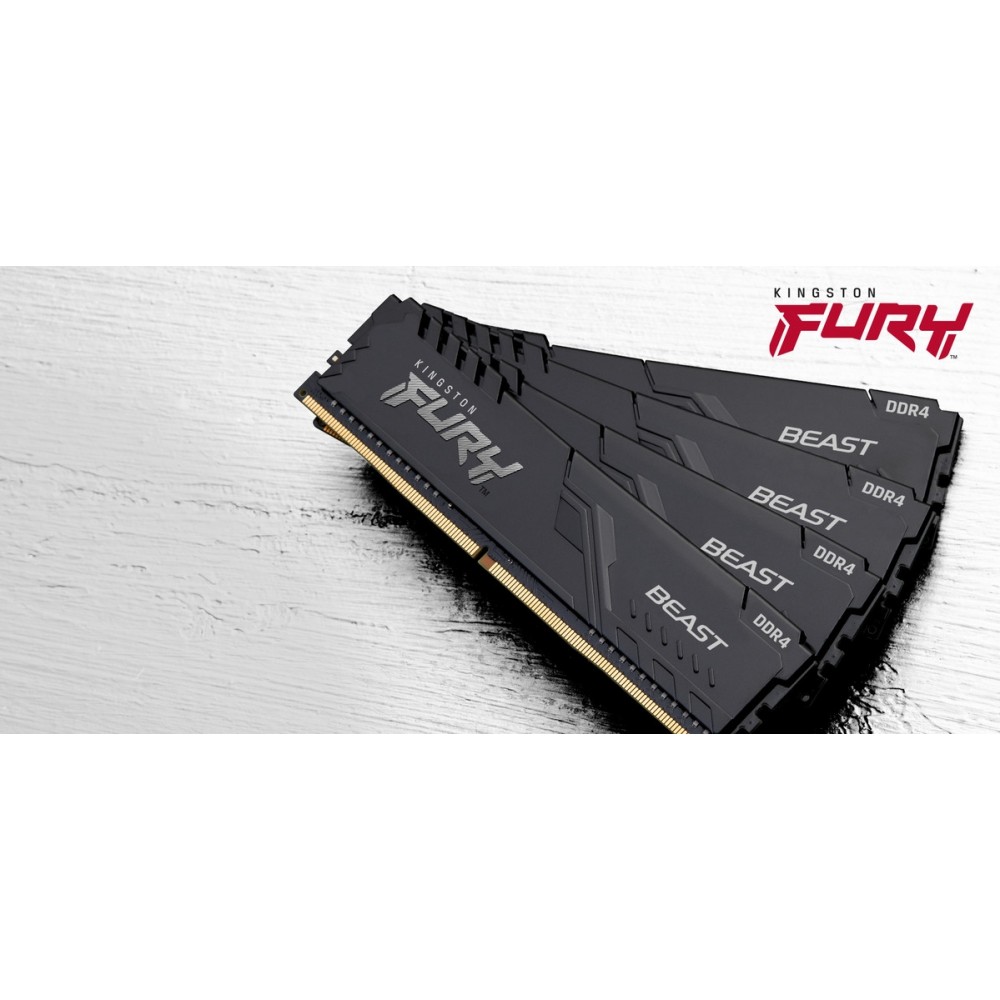 Модуль пам`ятi DDR4 32GB/2666 Kingston Fury Beast Black (KF426C16BB/32)