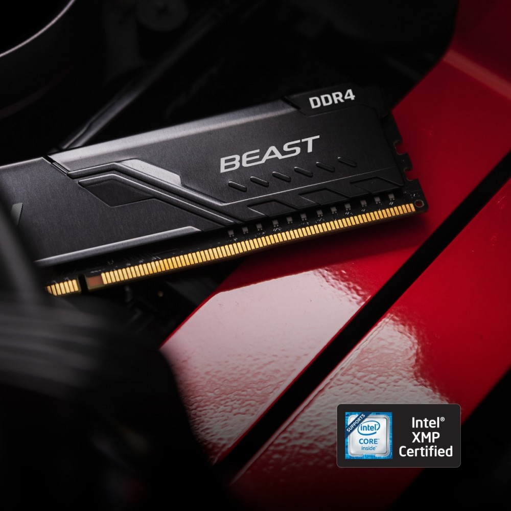 Модуль памяти DDR4 32GB/2666 Kingston Fury Beast Black (KF426C16BB/32)