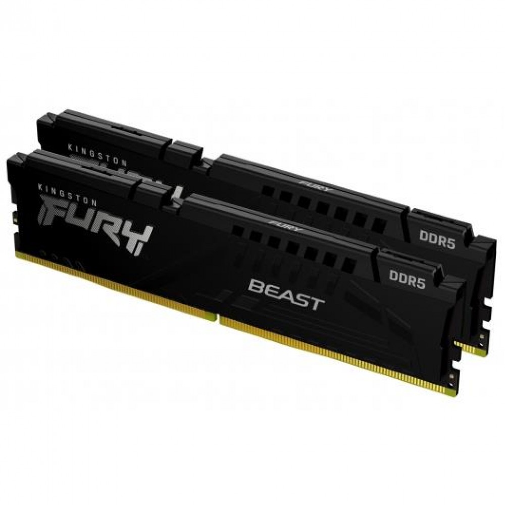 Модуль памяти DDR5 2x16GB/5600 Kingston Fury Beast Black (KF556C40BBK2-32)