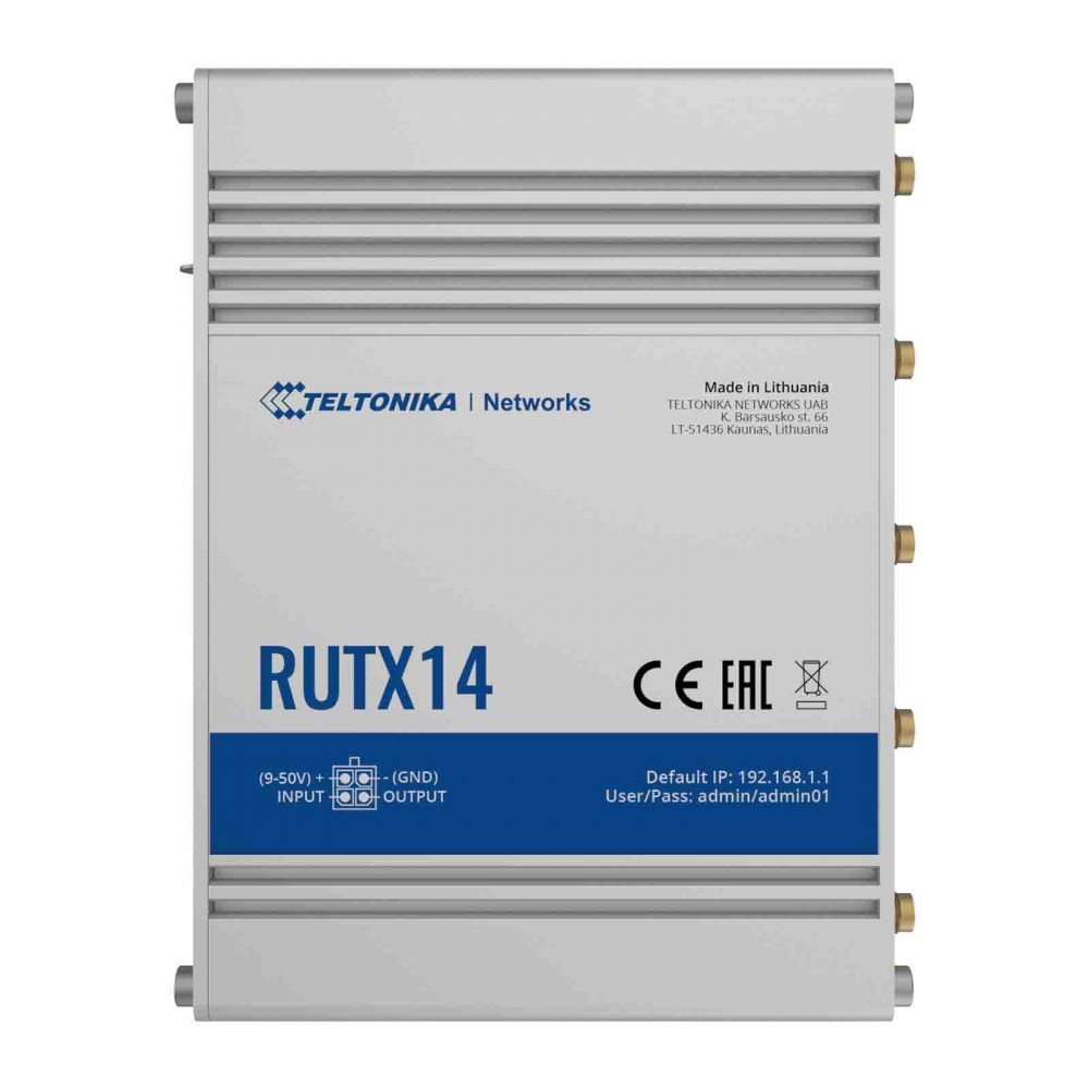 4G LTE роутер Teltonika RUTX14 (RUTX14000100)