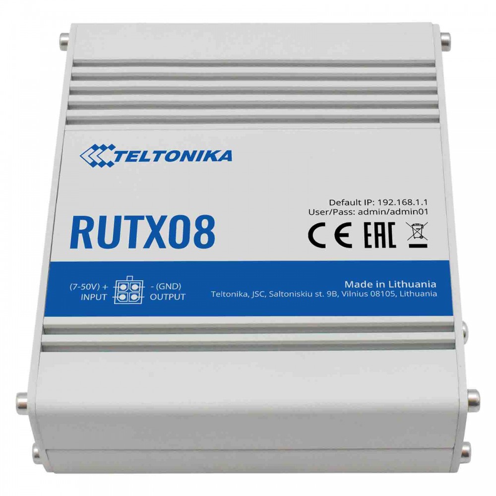 Роутер Teltonika RUTX08 (RUTX08000000)