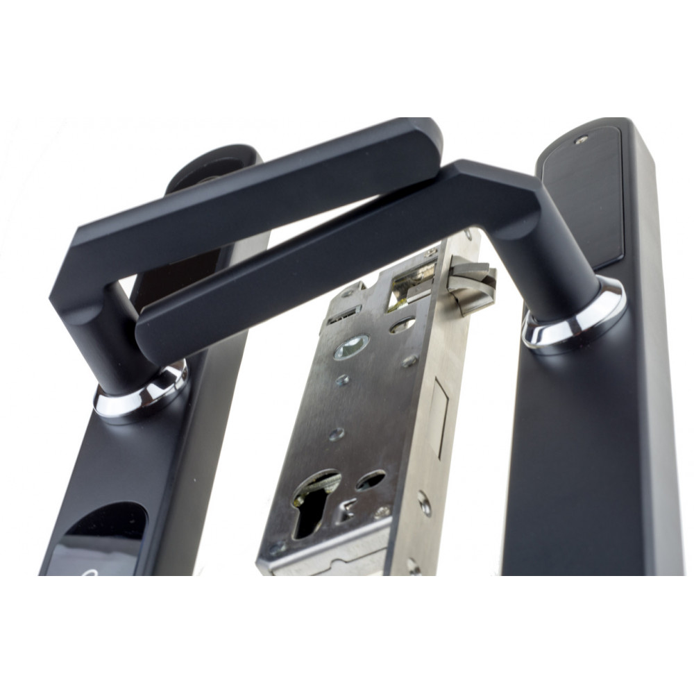 Електронний RFID замок для офісів SEVEN LOCK SL-7737S black ID MF