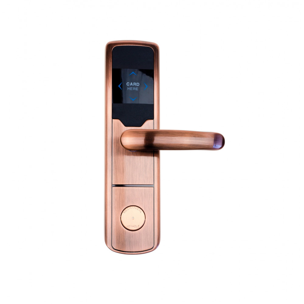 Электронный RFID замок для гостиниц и офисов SEVEN LOCK SL-7731 bronze