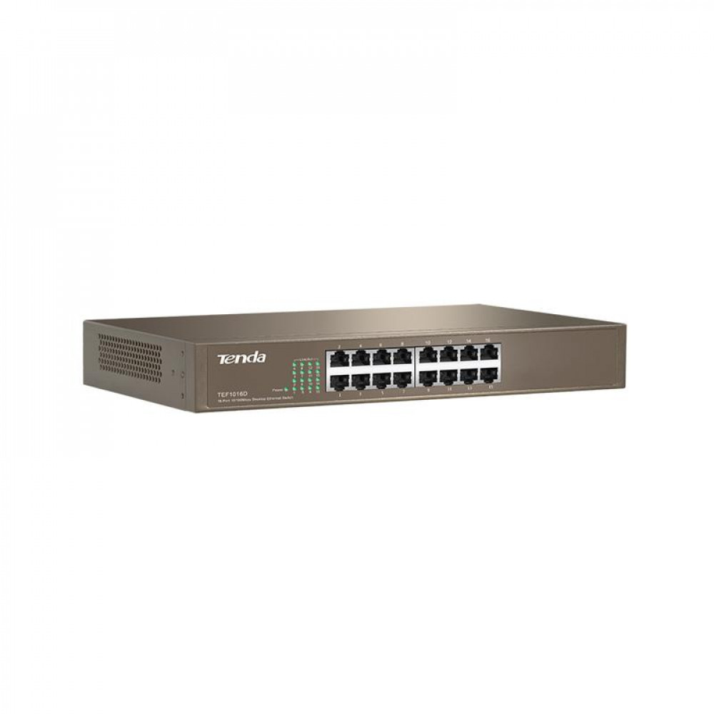 Комутатор Tenda TEF1016D