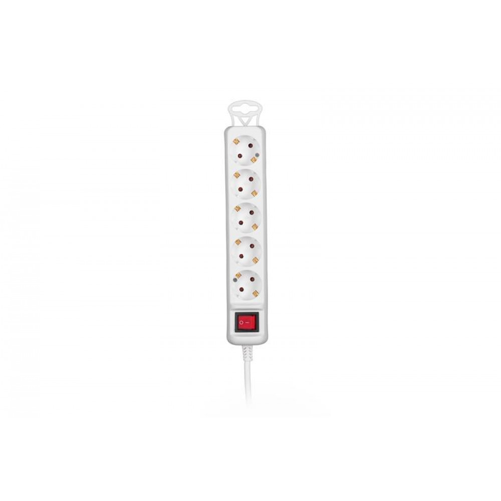 Фільтр живлення 2Е (2E-U05ES15M5) 5хSchuko, 5 м, білий