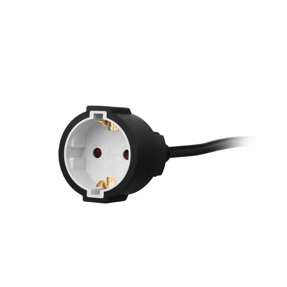 Сетевой удлинитель 2E 1XSchuko, 3G*1.5мм, 10м, black (2E-PC315M10)