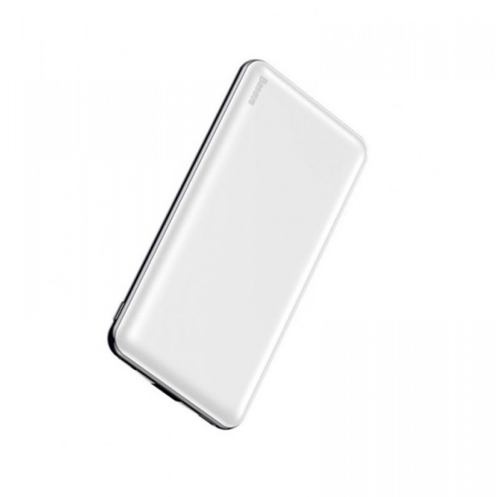 Power Bank Baseus Simbo 10000mAh Fast Charge, USB, White (Simbo/29505)