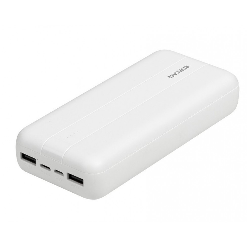 Универсальная мобильная батарея Rivacase VA2081 20000 mAh White (PB931071)