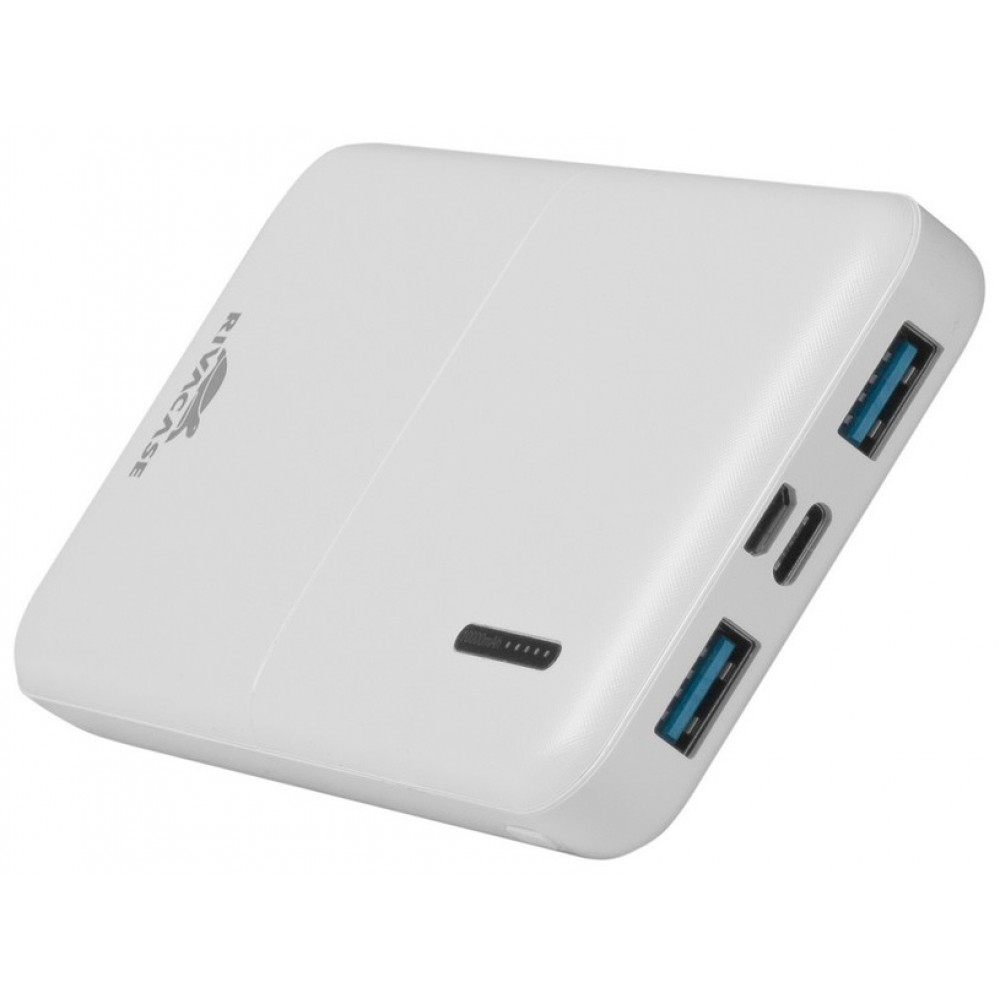 Power Bank Rivacase Rivapower 10000mAh White (VA2532)