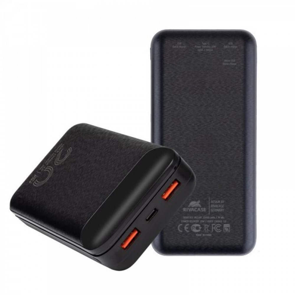 Power Bank Rivacase Rivapower 20000 mAh Black (VA2580)