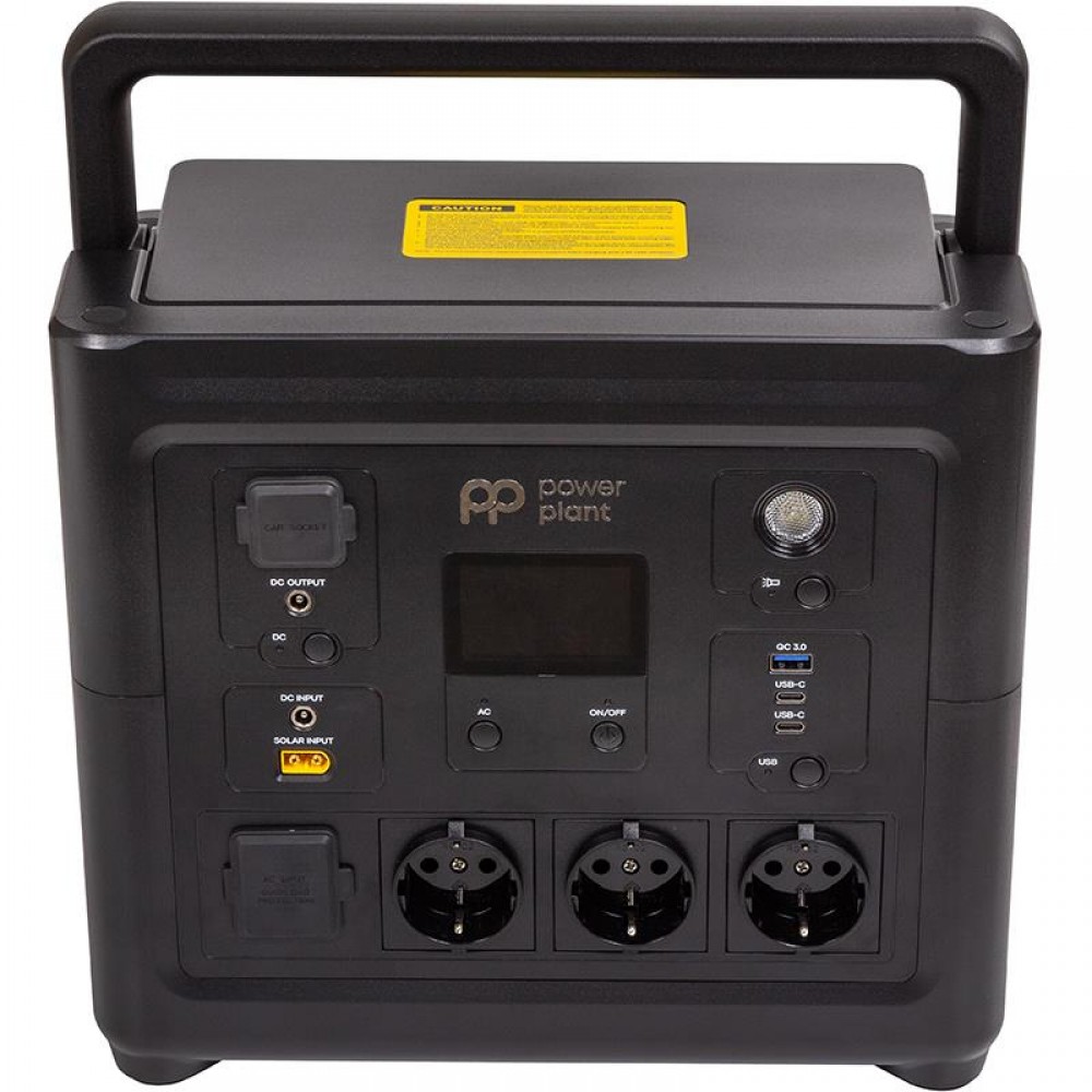 Зарядна станція PowerPlant HS800 1000W 835Wh (PB930890)