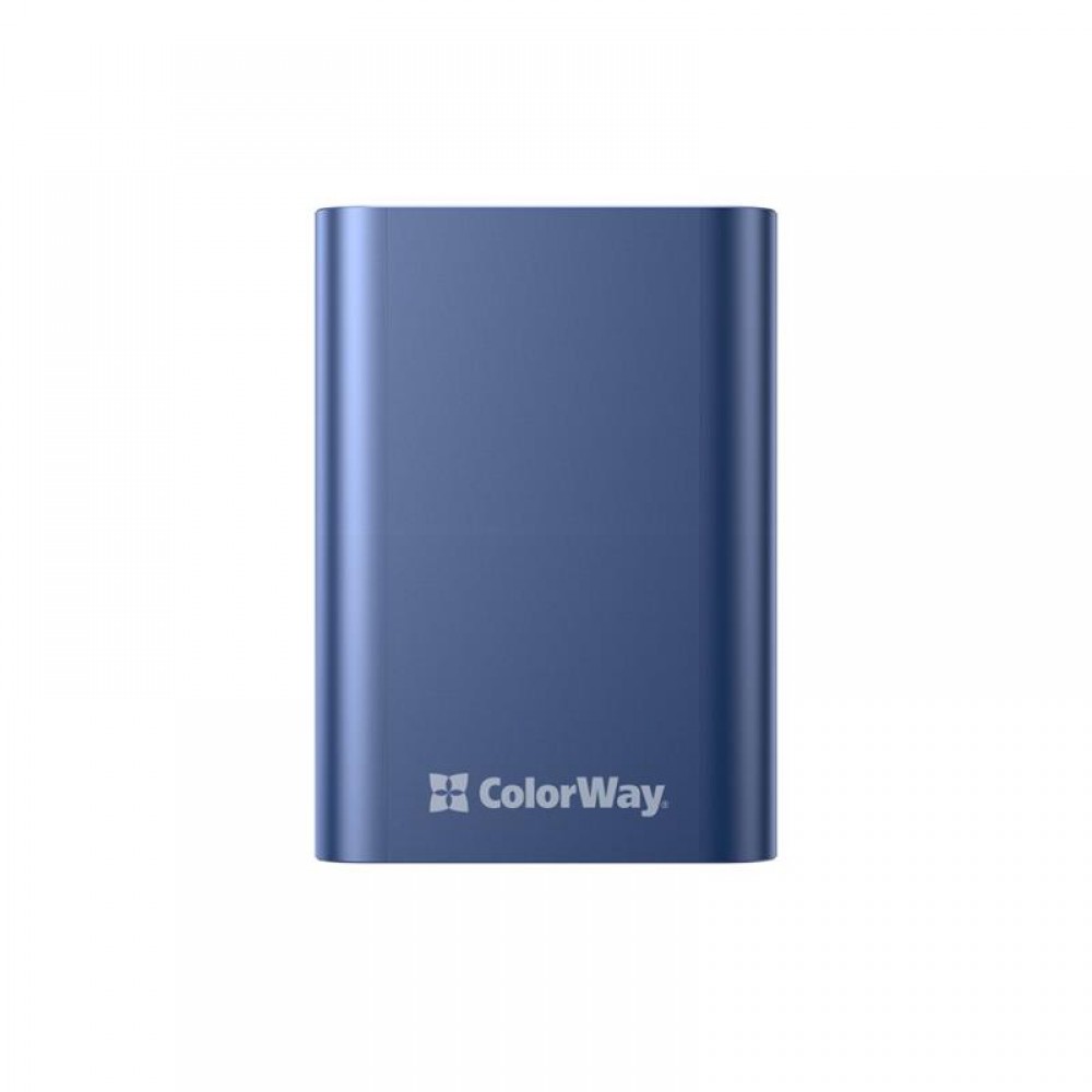 Универсальная мобильная батарея ColorWay Full power 20000mAh Blue (CW-PB200LPG2BL-PDD)