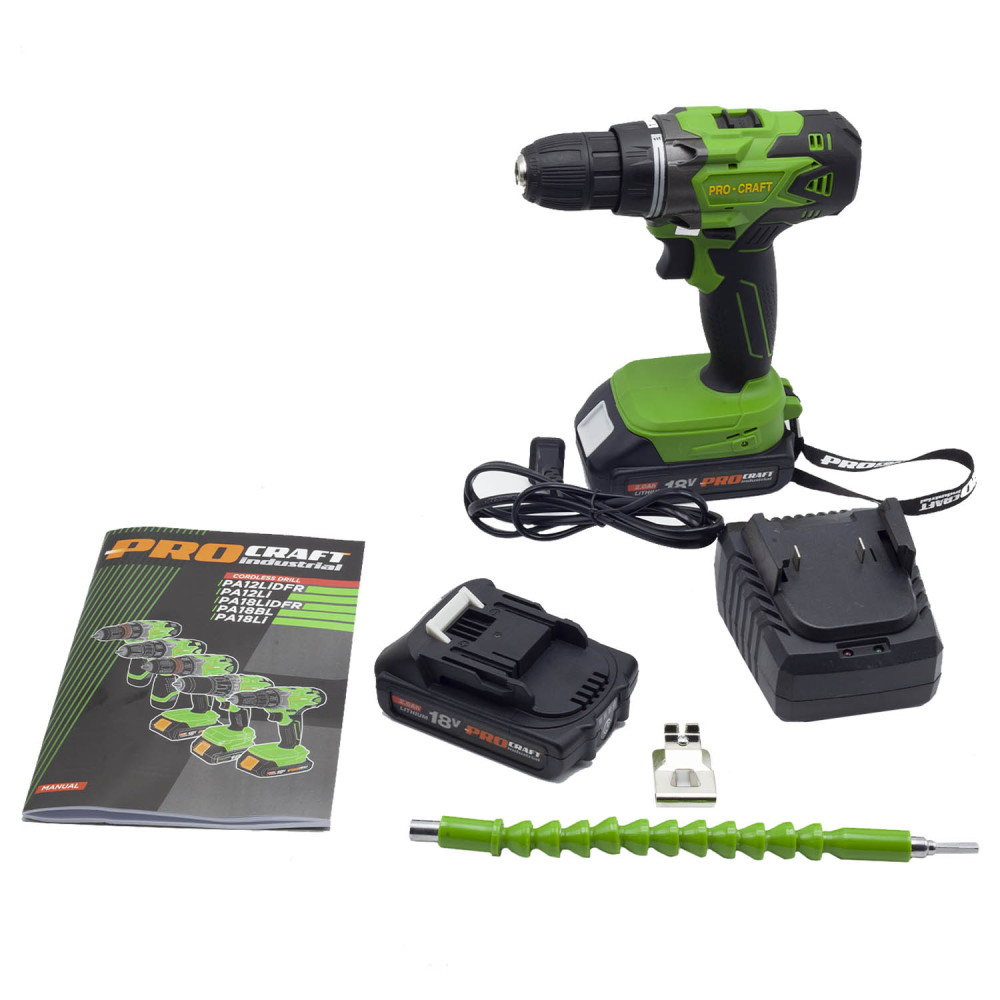 Шуруповерт Procraft PA18Li Extra (101802)