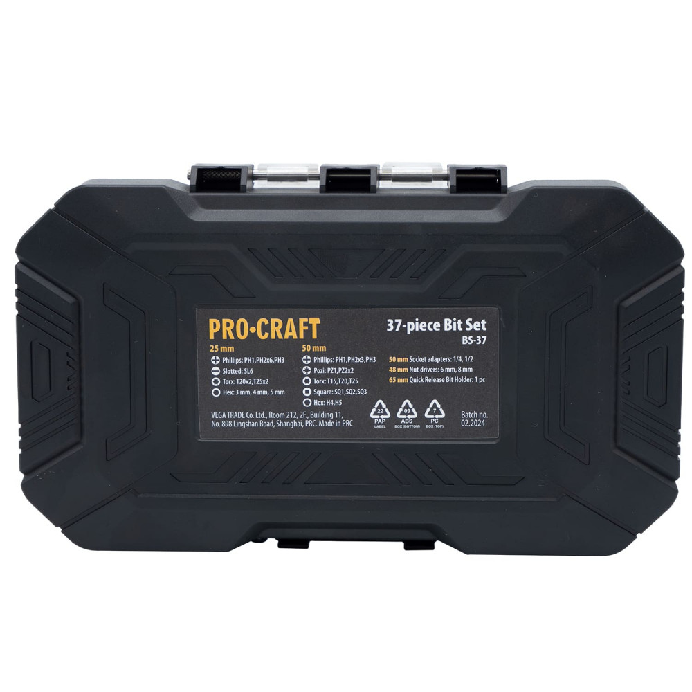 Набір біт Procraft BS37 (000037)