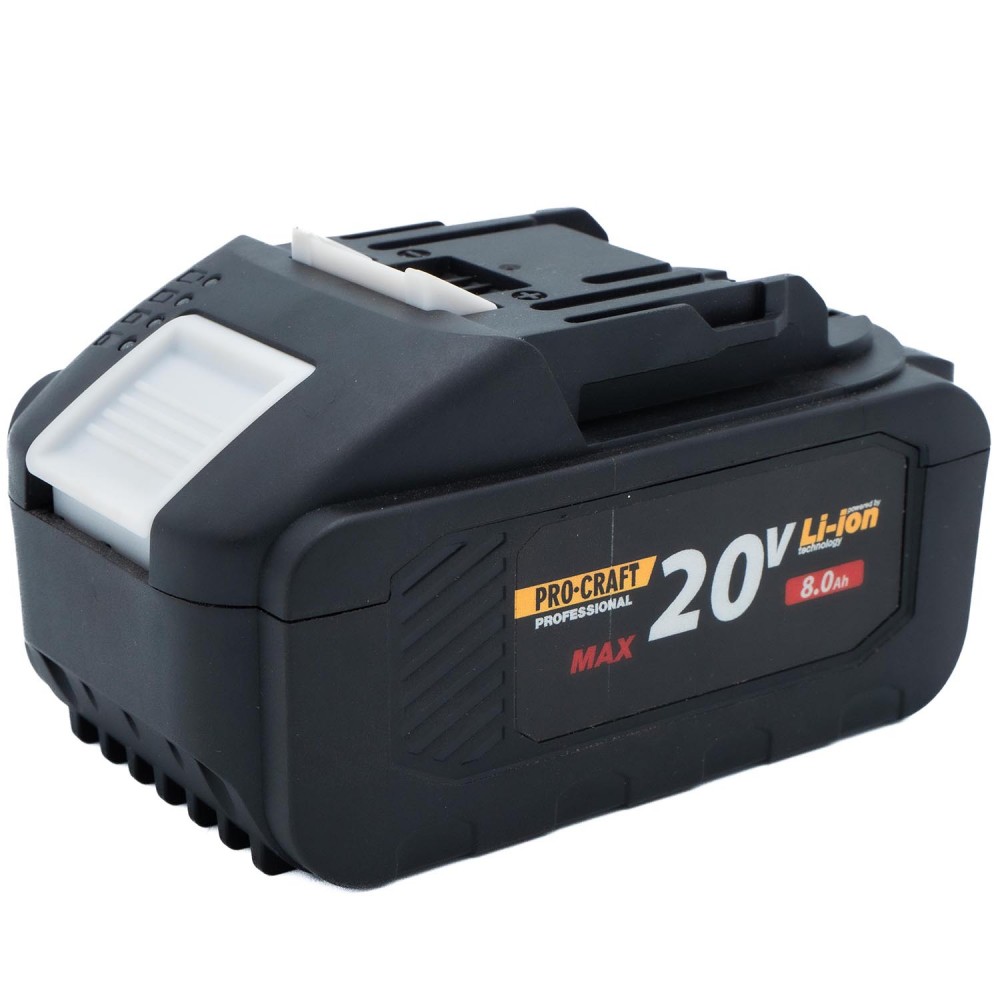 Акумуляторна батарея Procraft Battery20/8 (20В, 8Аг) (030211)