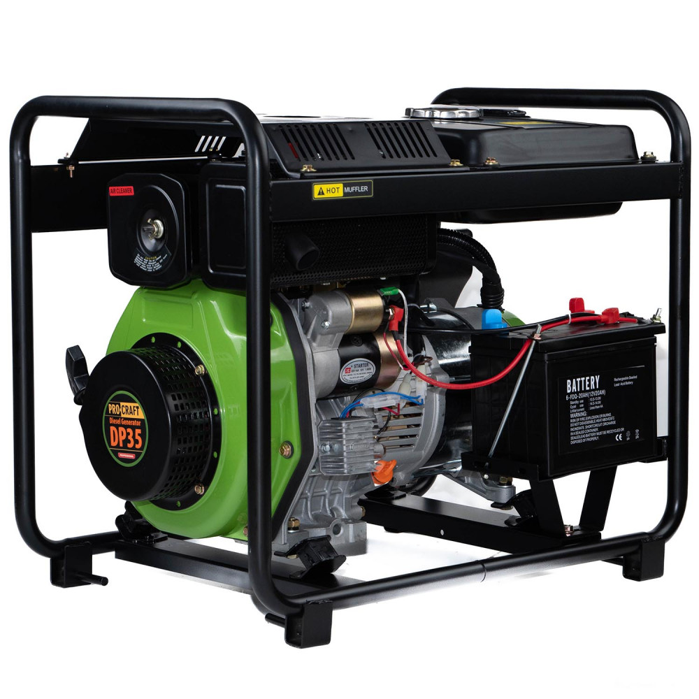 Генератор дизельный Procraft DP35 (035100)