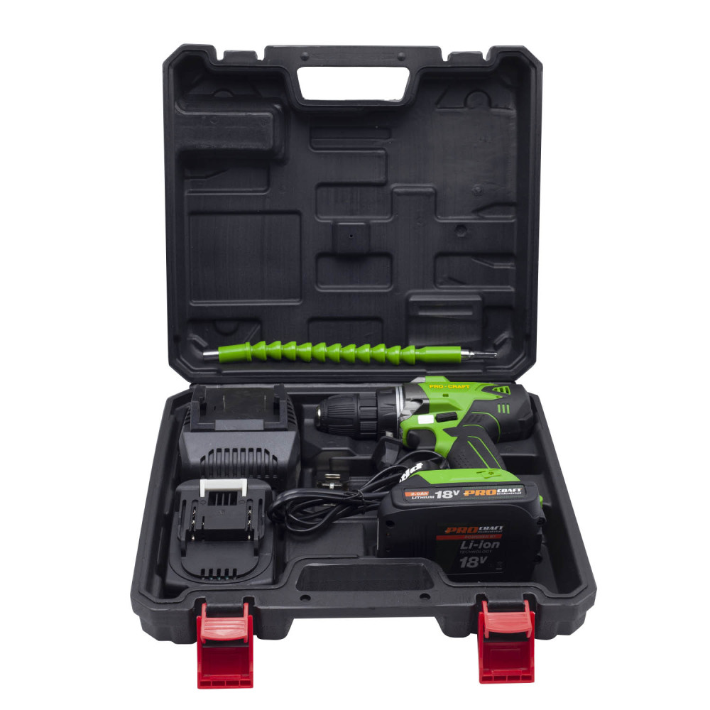 Шуруповерт Procraft PA18Li Extra (101802)