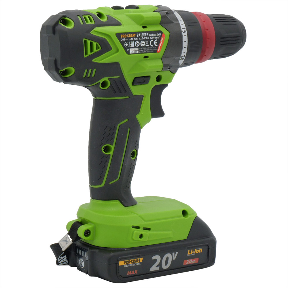 Шуруповерт Procraft PA18DFR Extra new (101803)
