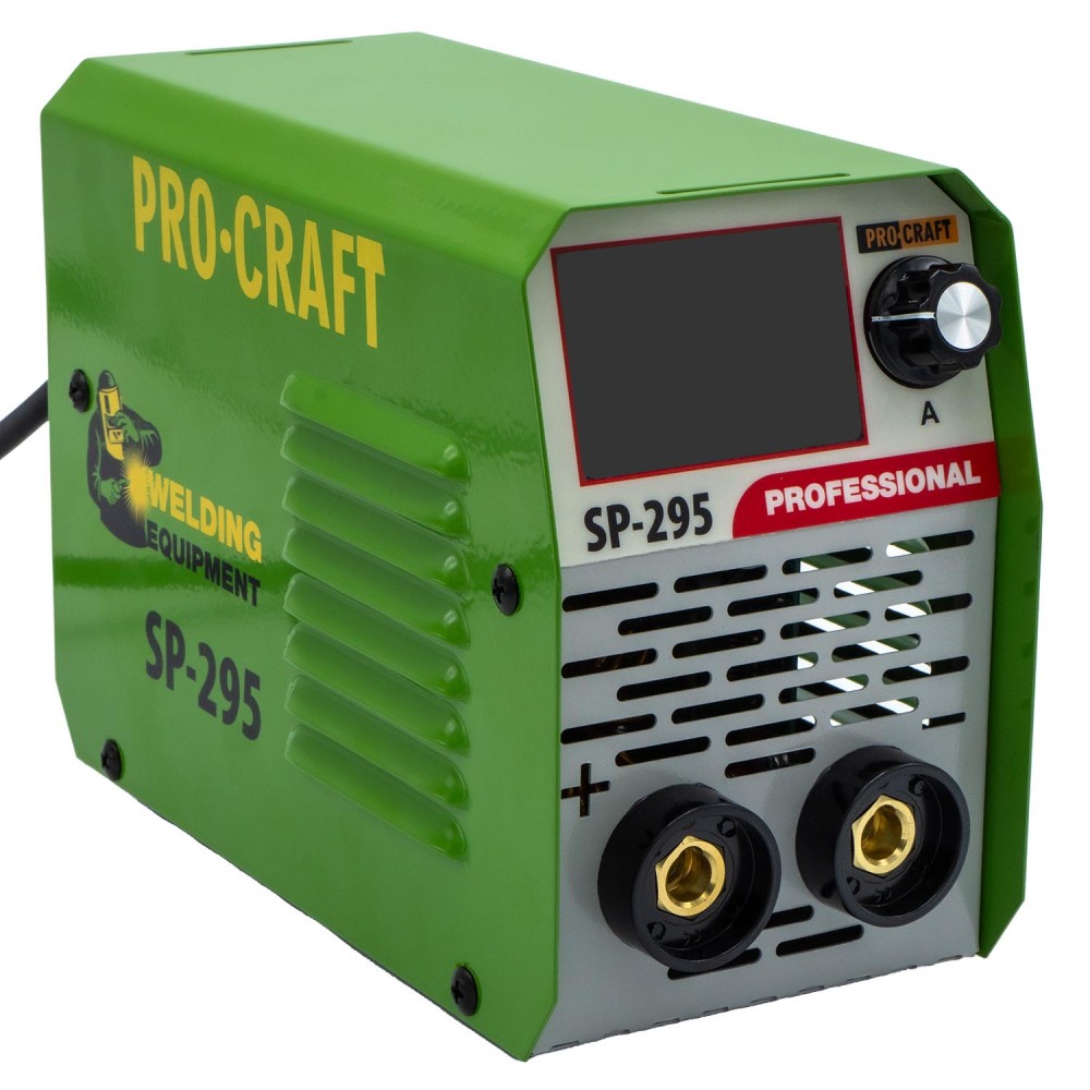 Сварочный аппарат Procraft SP295 (КЕЙС) + Маска SHP90-30 NEW + Электроды Procraft AHO36 1кг 3мм (295369)