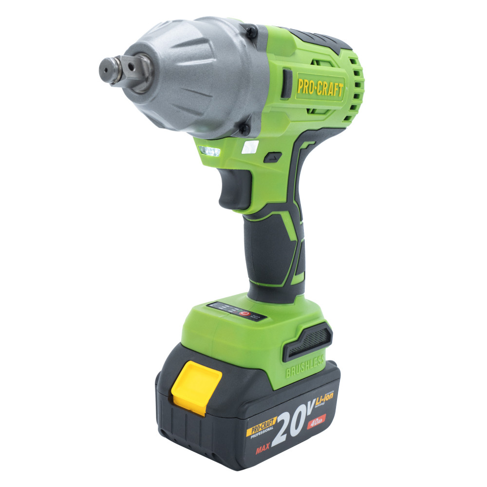 Аккумуляторный гайковерт Procraft PWA42 (с 1 акб и зп) (030420)