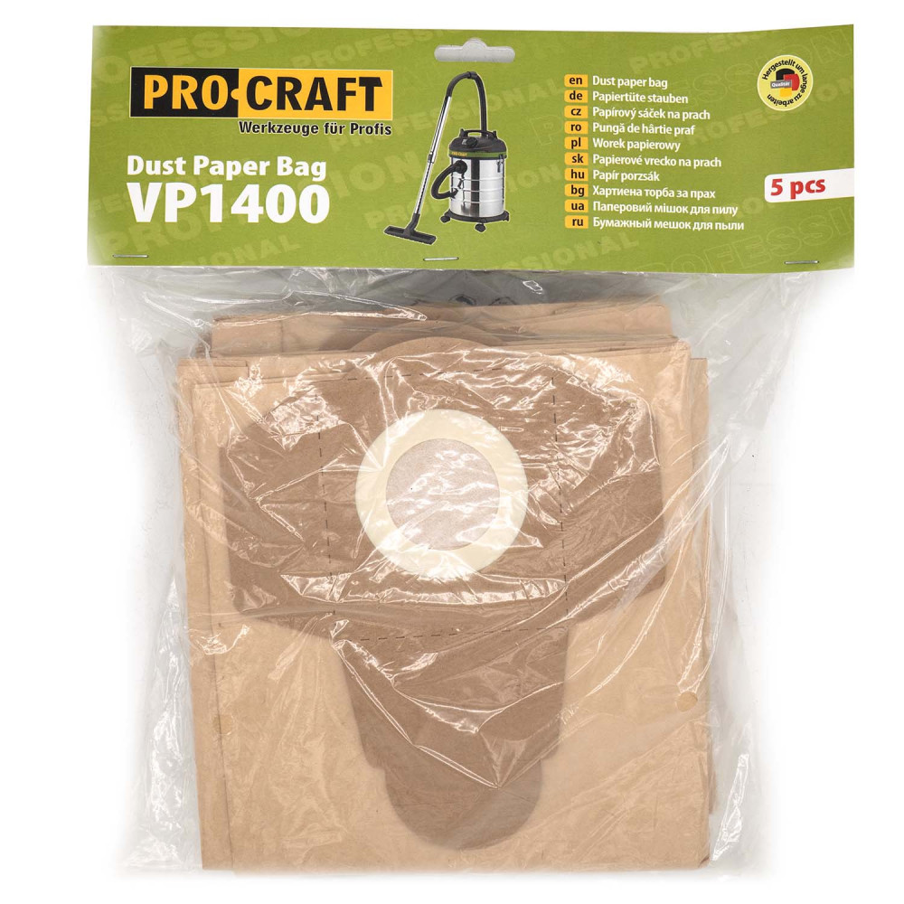 Мешок для пыли бумажный Procraft VP1400 (014006)