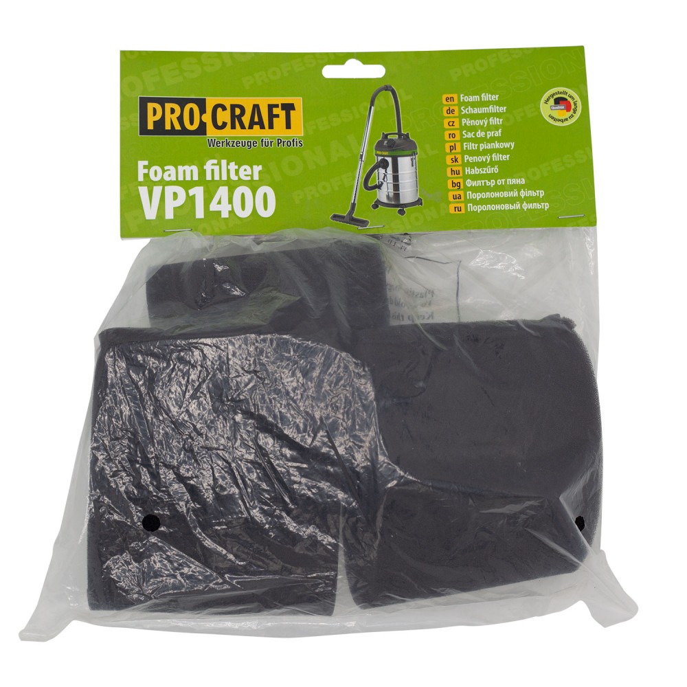 Фільтр поролоновий Procraft VP1400 (014005)