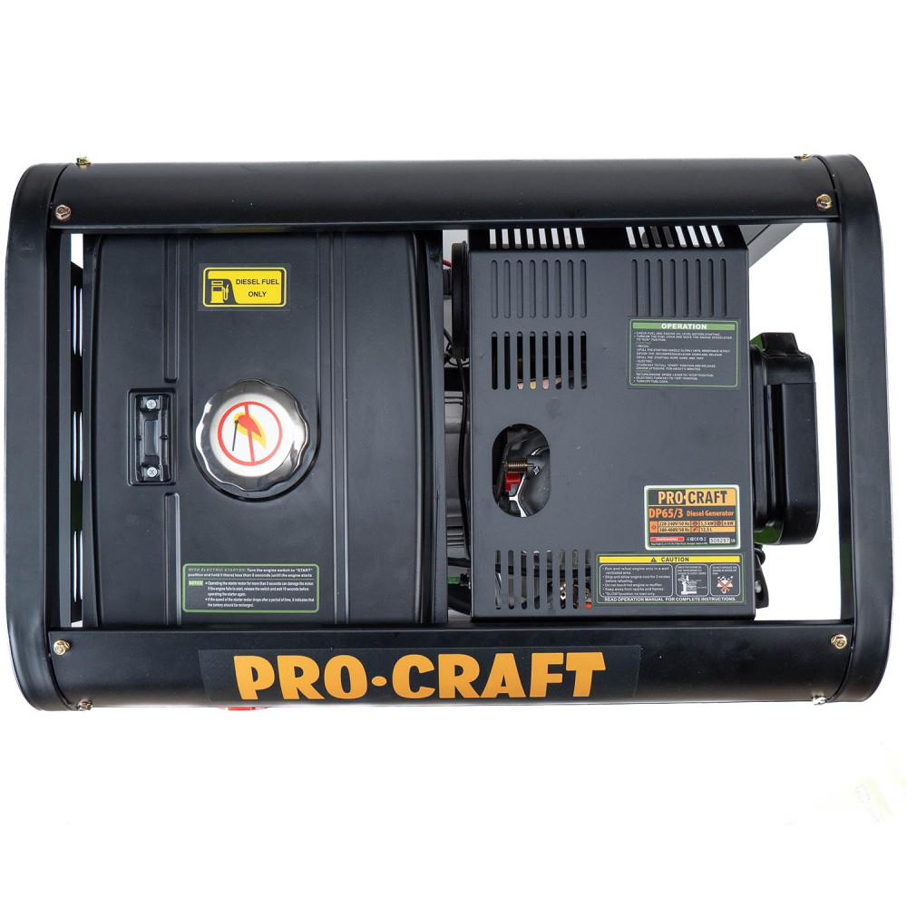 Генератор дизельний Procraft DP65/3 (065000)